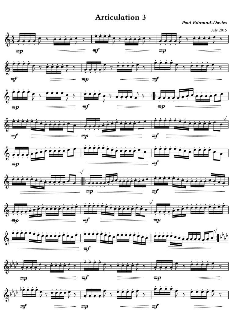 Teach Flute Paul EdmundDavies on DoubleTonguing