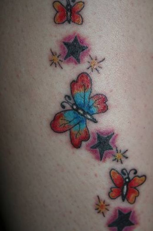tattoo papillon. tattoo papillon. a wrist
