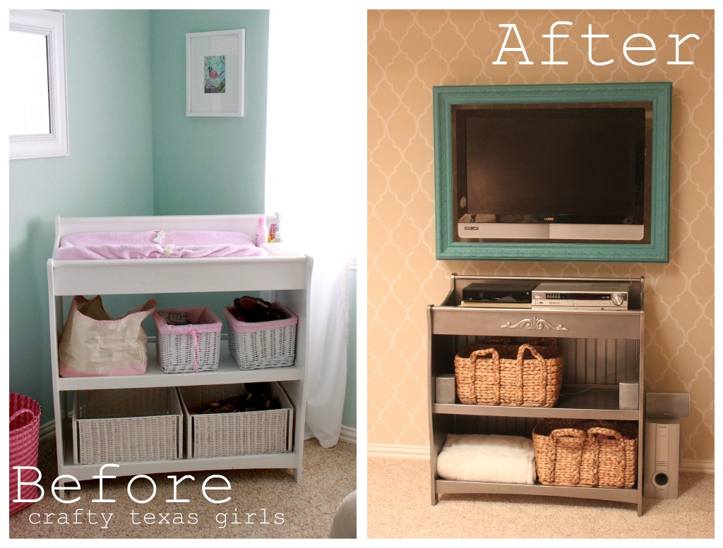 room and board changing table