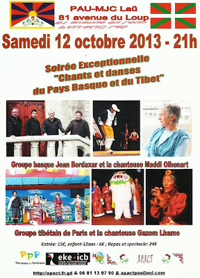 fête pour le Tibet 2013 à Pau béarn