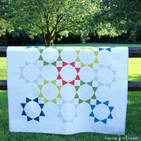 owen's olivia On Point A new quilt pattern