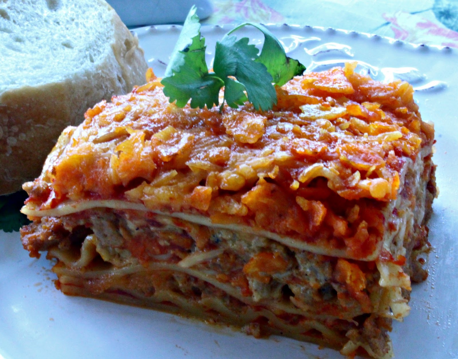 The Big Giant Food Basket Yummy Taco Lasagna