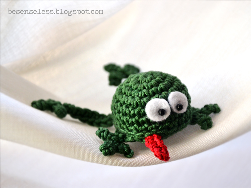 Rana amigurumi e tutorial laccetti Airali