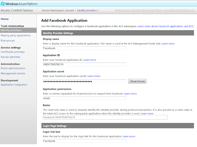 sharepoint 2013 facebook integration sharepoint 2013 facebook integration