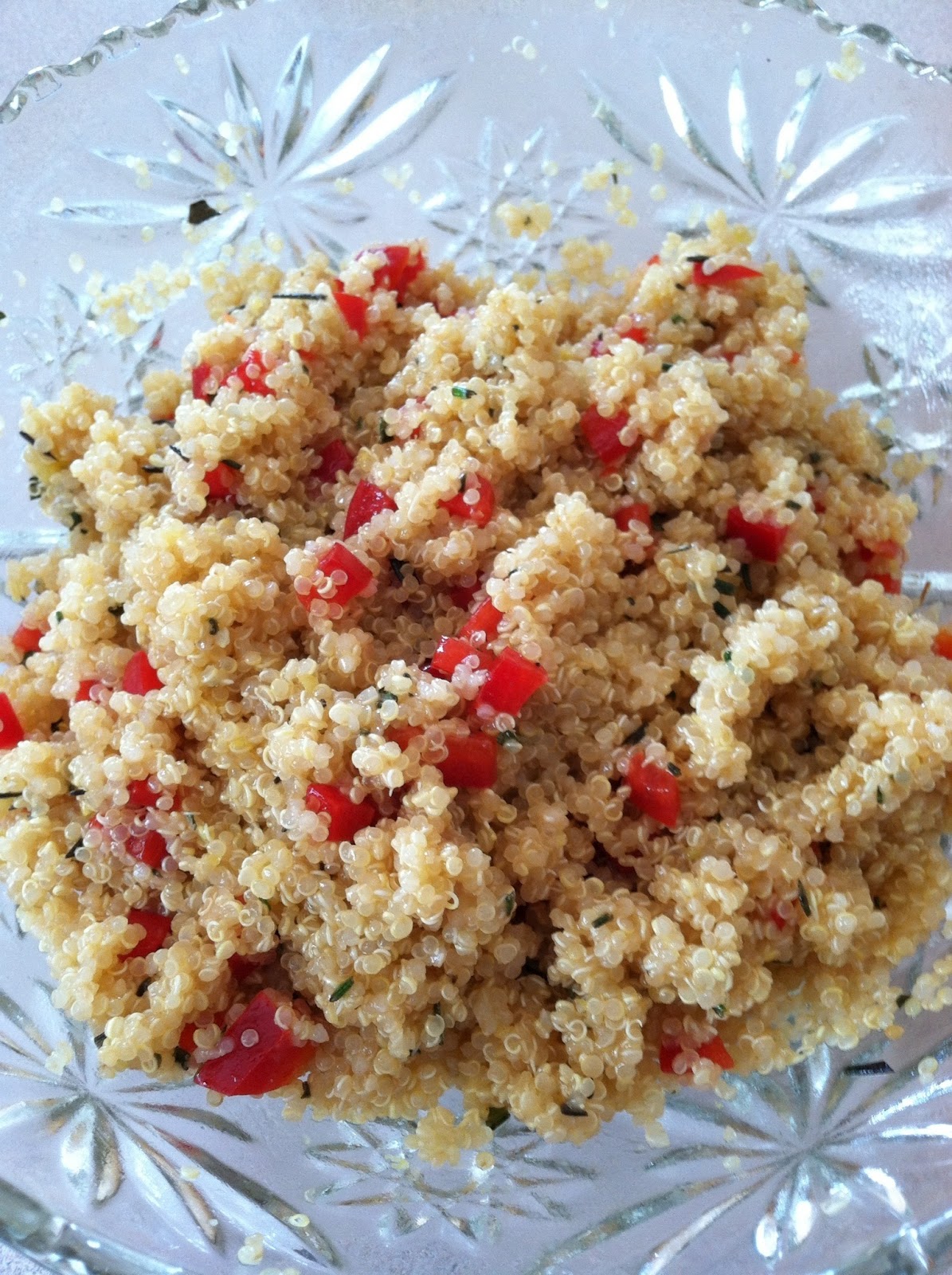 BE REAL Rosemary Lemon Quinoa