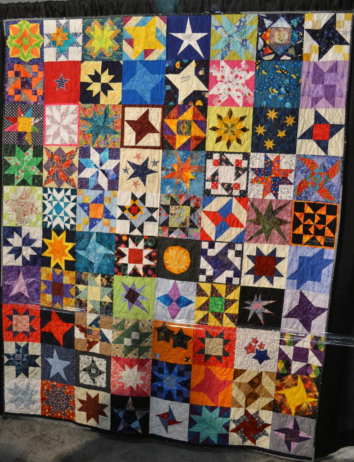 what KT made Houston International Quilt Festival Astronomical Quilts