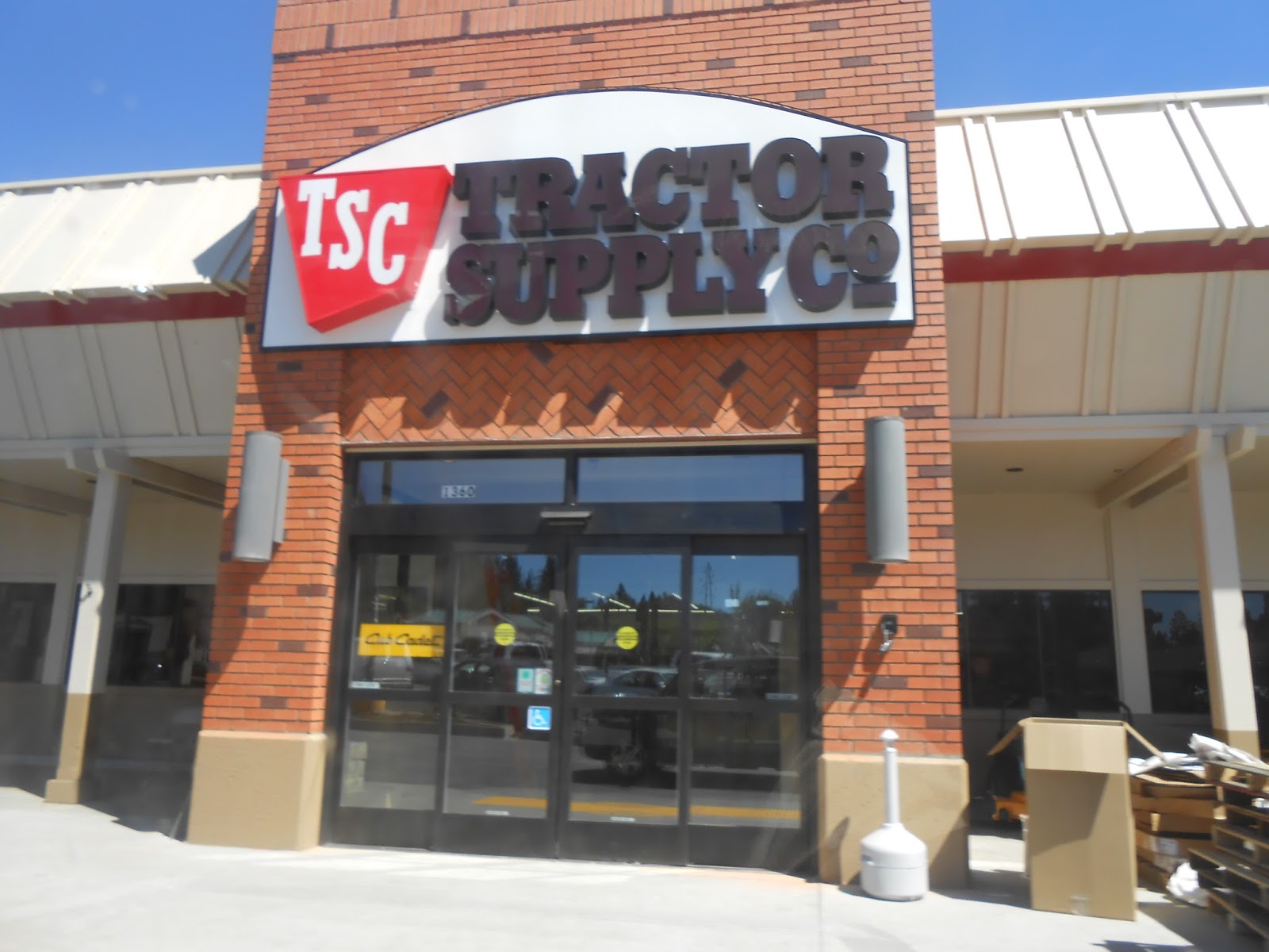 Hayden's Business Blog Tractor Supply Company in Placerville is now open!