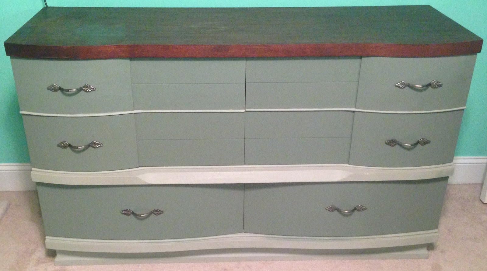 I Hate Falafels Eb Ezer Grey On Grey Refinished Dressers