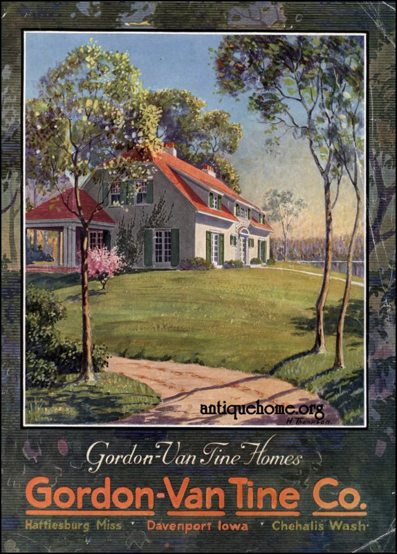 The Daily Bungalow 1926 GordonVan Tine Kit Houses from Davenport, Iowa