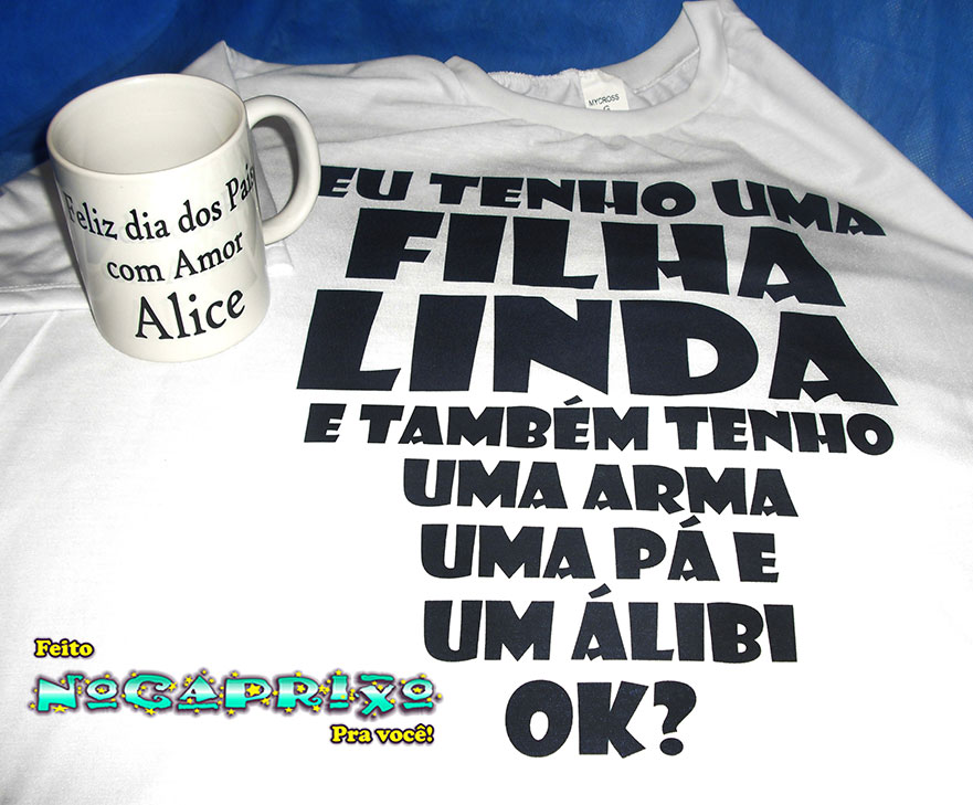 Kit Personalizado - Blusa e Caneca