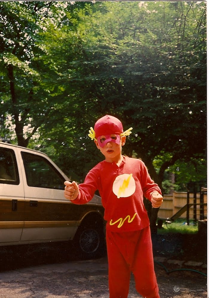 The Cool Kids Table How to make a Flash Halloween costume