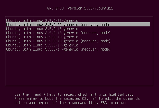 Recover the Login Account in Ubuntu Shell Recover the Login Account in Ubuntu Shell