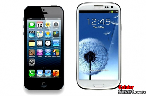 Samsung Galaxy S4 ou iPhone 5 Qual Melhor Samsung Galaxy S4 ou iPhone 5 Qual Melhor