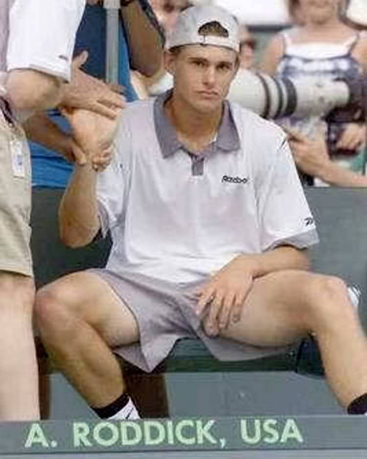 Hidden Photos: Tennis Star Andy Roddick.