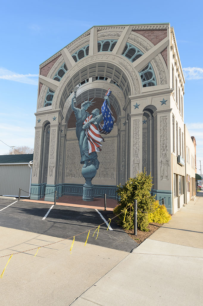 Liberty Remembers Mural - Bucyrus, OH