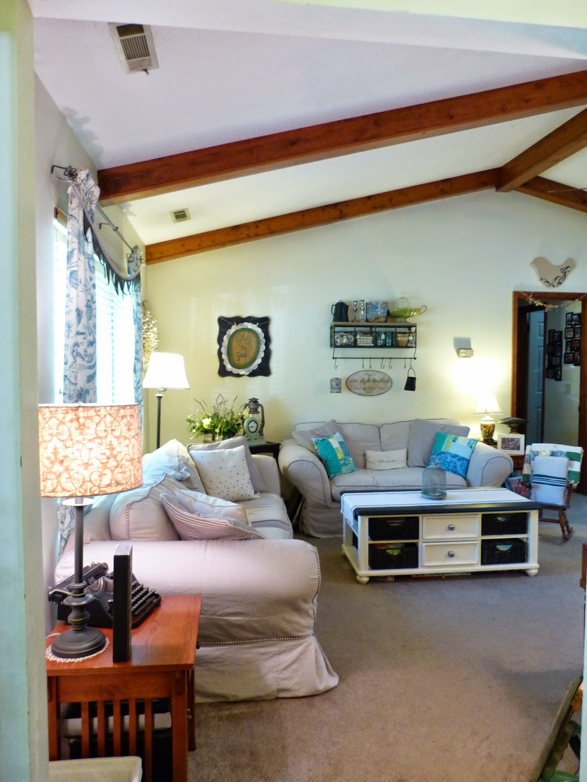 Creating a Beautiful Life on Less Home Tour with Monica... www.blissfulanddomestic.com