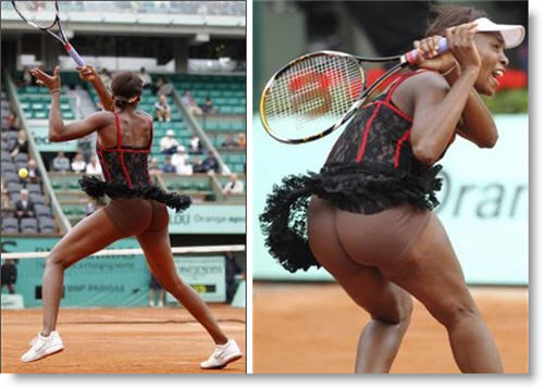 Venus & Serena Williams...Fashionable On The Court? 