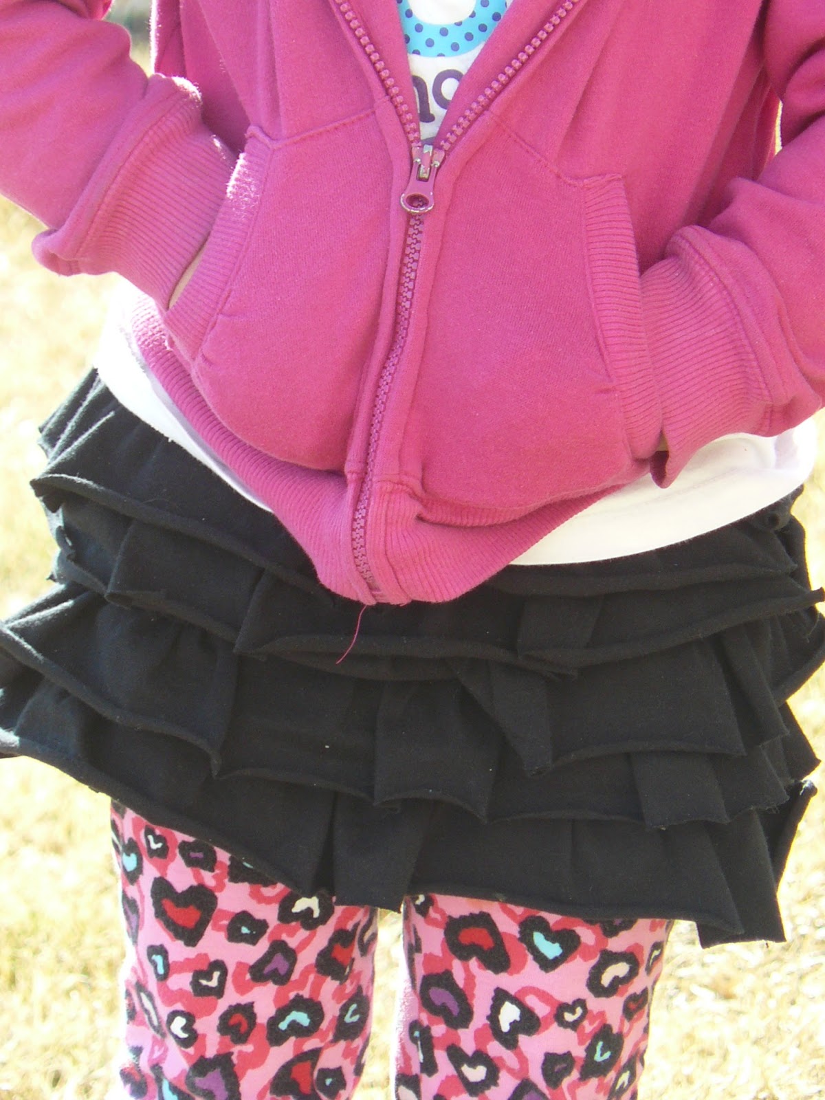 Small Fry & Co. DIY Little Girl Ruffle Skirt