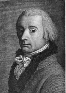 Johann Heinrich Lips - zelfportret