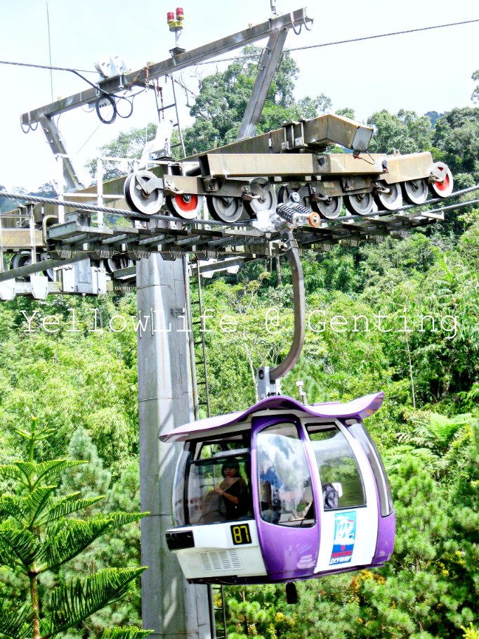 Yellow Life Cable Car Genting Highland