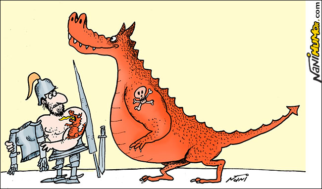 Nani Humor: São Jorge e o Dragão