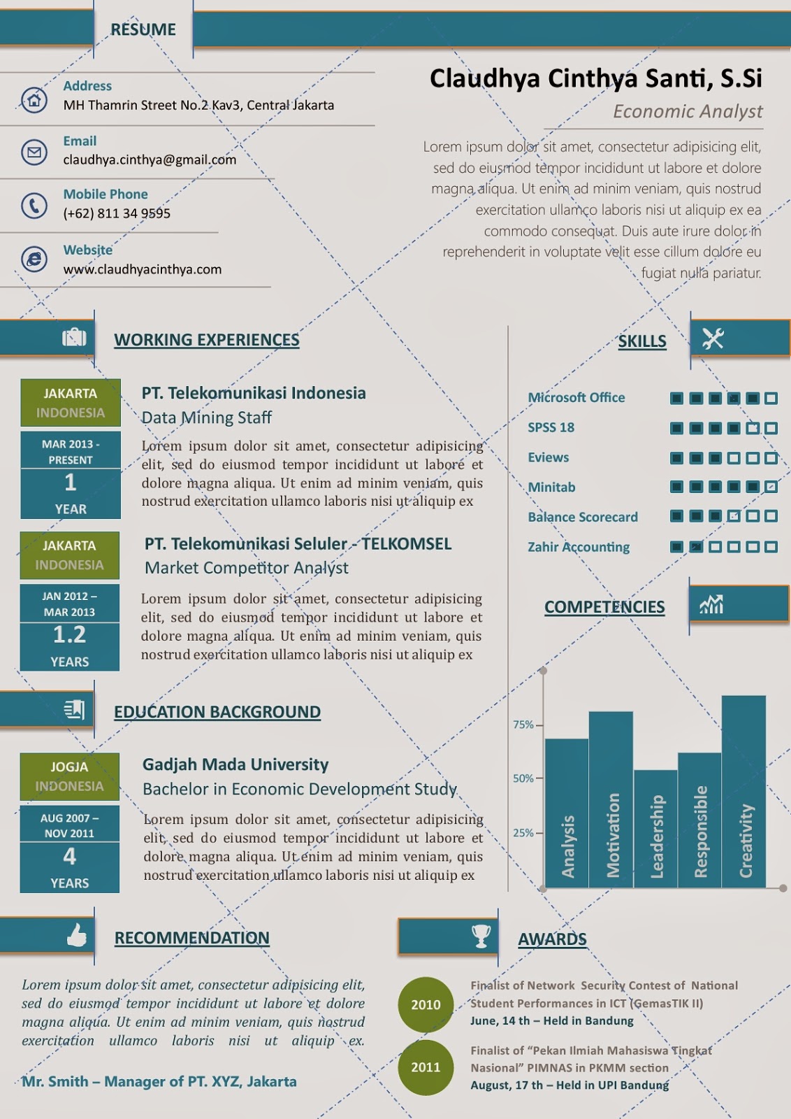 Free Infographic Resume Templates For Ms Word 1349494 - Chesslinks.Info