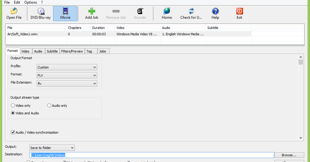 instaling XMedia Recode 3.5.8.1 instaling XMedia Recode 3.5.8.1