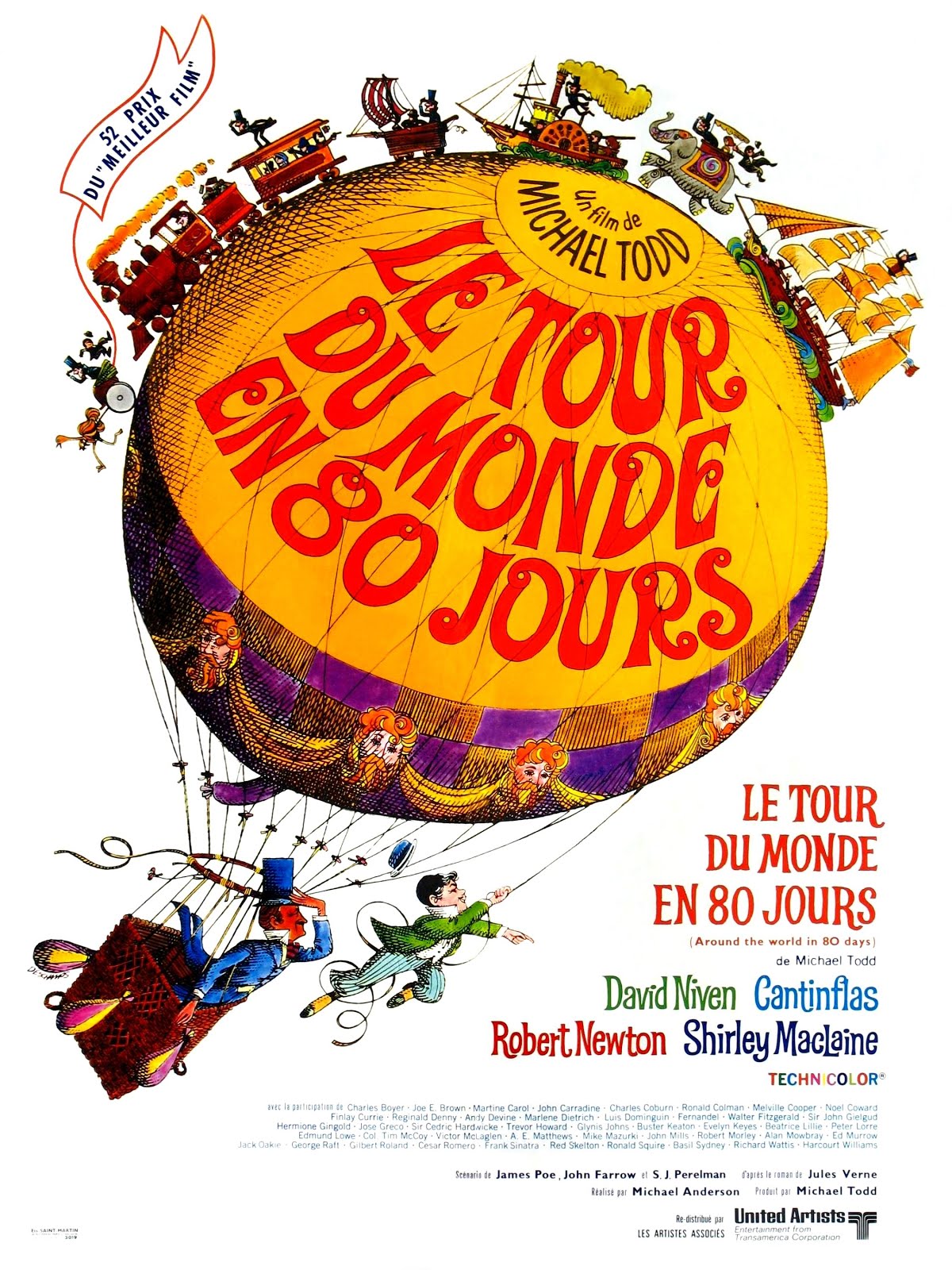 Le tour du monde en 80 jours (1955) Michael Anderson / John Farrow - Around the world in 80 days