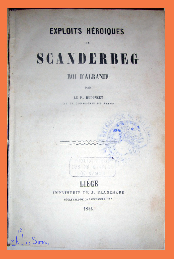 Scanderbeg Roi D'Albanie