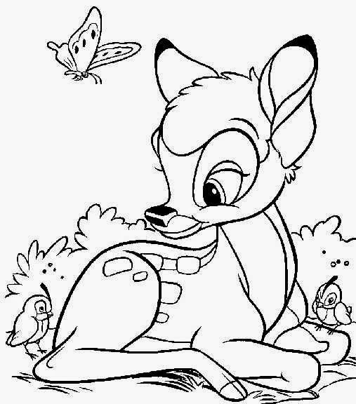 Disney coloring pages coloring.filminspector.com Bambi
