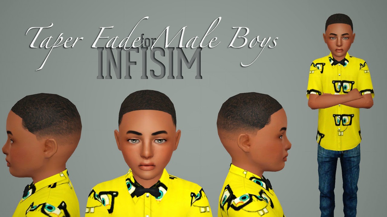 My Sims 3 Blog: Taper Fade New Tops for Males by Infisim My Sims 3 Blog: Taper Fade New Tops for Males by Infisim