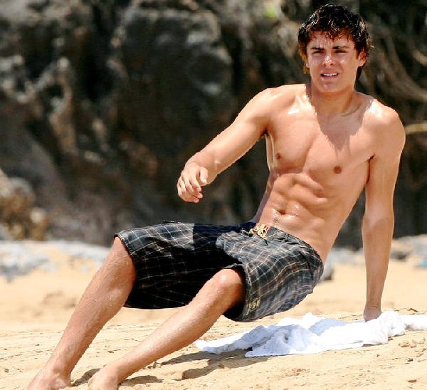 zac efron leg workout