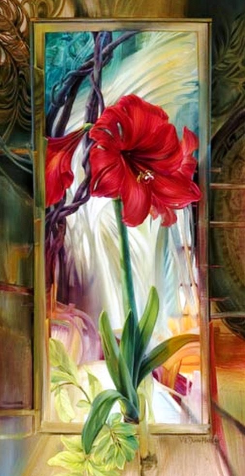 cuadro-moderno-de-flores-rojas-pintadas-al-oleo cuadro-moderno-de-flores-rojas