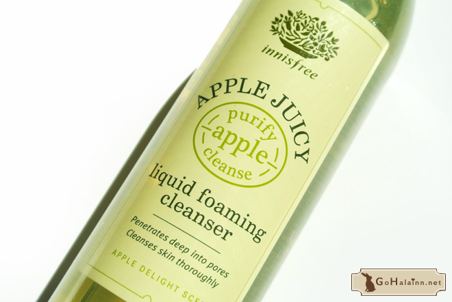 Innisfree Apple Juicy Liquid Foaming Cleanser Review Innisfree Apple Juicy Liquid Foaming Cleanser Review