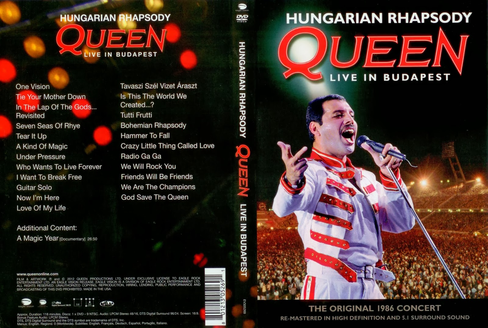 Queen I Budapest 1986 [1987] dvd new releases - freewareme
