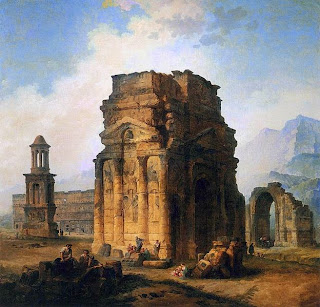 The Arc de Triomphe and the Theatre of Orange, 1787