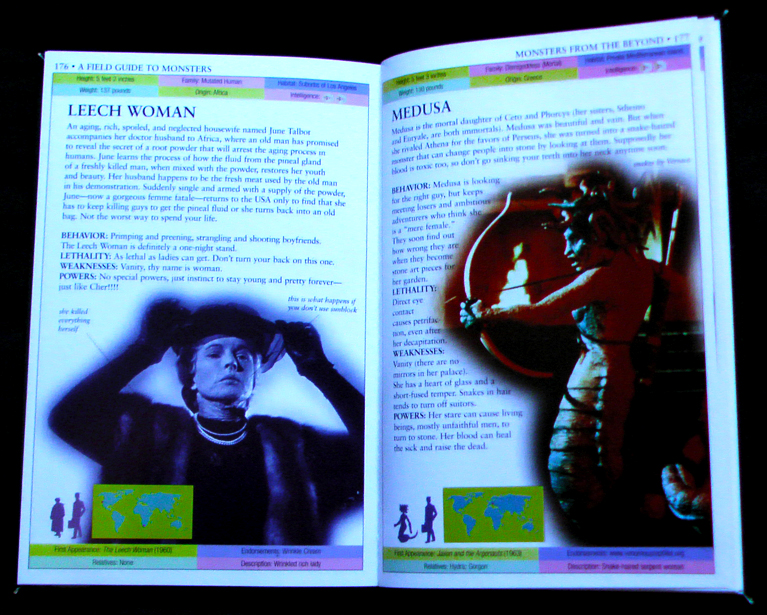 Horror Shock LoliPOP Books A Field Guide to Monsters by Dave Elliott