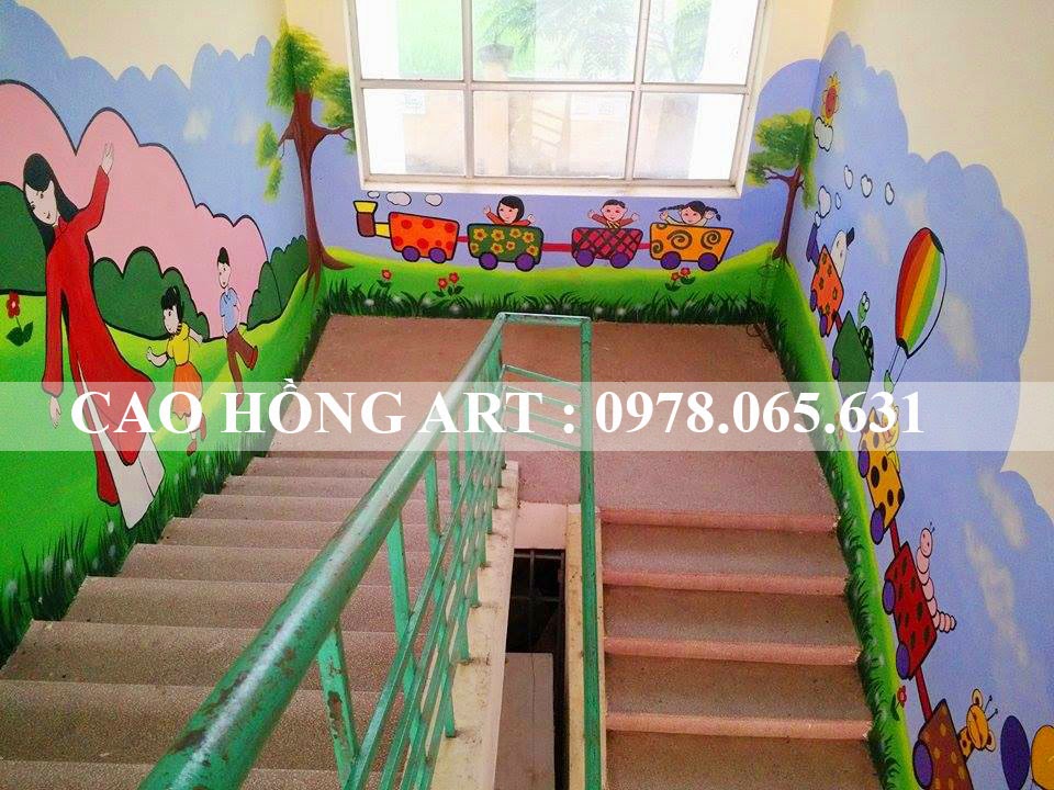 tranh tường mầm non ve tranh tuong mam non,tranh tường mẫu giáo