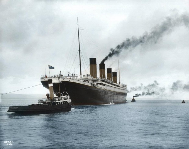 Amazing Historical Photo of RMS Titanic in 1912 