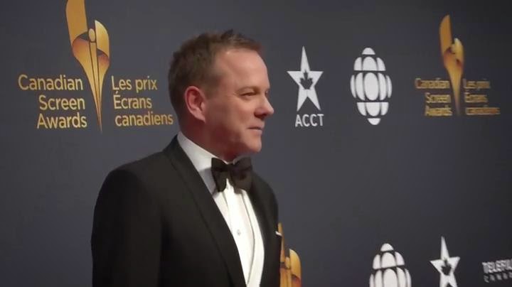 Canadian Screen Awards 2015 Kiefer Sutherland