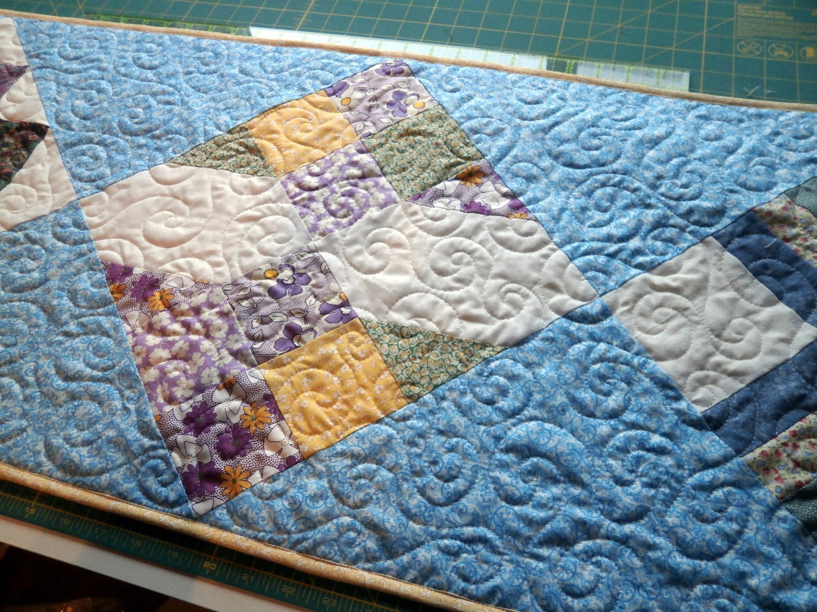 Pamelaquilts Quilted Body Pillow Cover