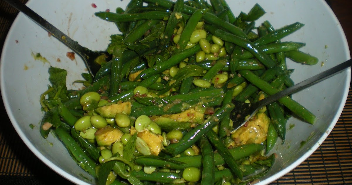 Cate Can Cook, So Can You!! Green Bean, Edamame and Avocado Salad and