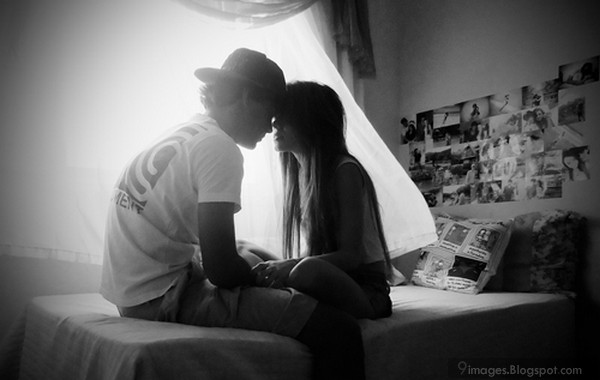 girl and boy in room