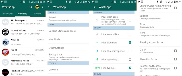 Install Whatsapp Mod MA v4 apk 