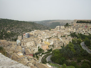 Hill towns are typical of Sicily's rugged landscape