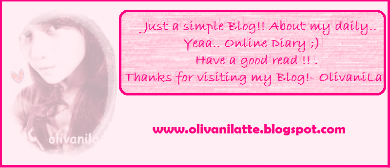 Olivanila's Blog