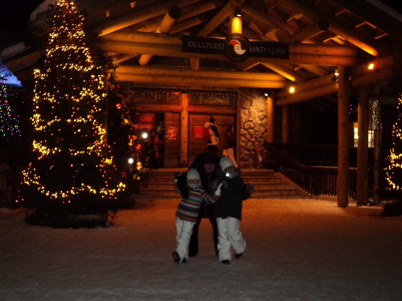 rencontre avec le pere noel en laponie