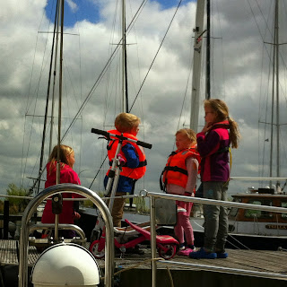 Nieuwe vriendjes maken kids aan boord