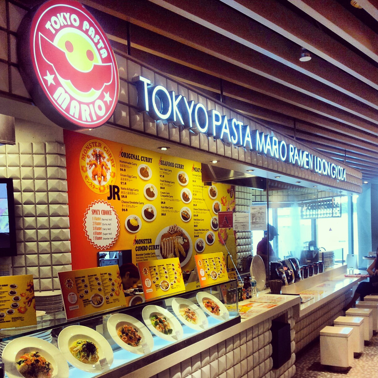 PinkyPiggu Tokyo Pasta Mario Affordable Japanese Pasta in a Foodcourt!