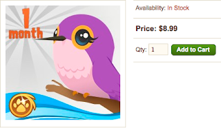 One Month Animal Jam Membership